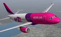Wizz Air-ის თვითმფრინავი ქუთაისის საერთაშორისო აეროპორტში