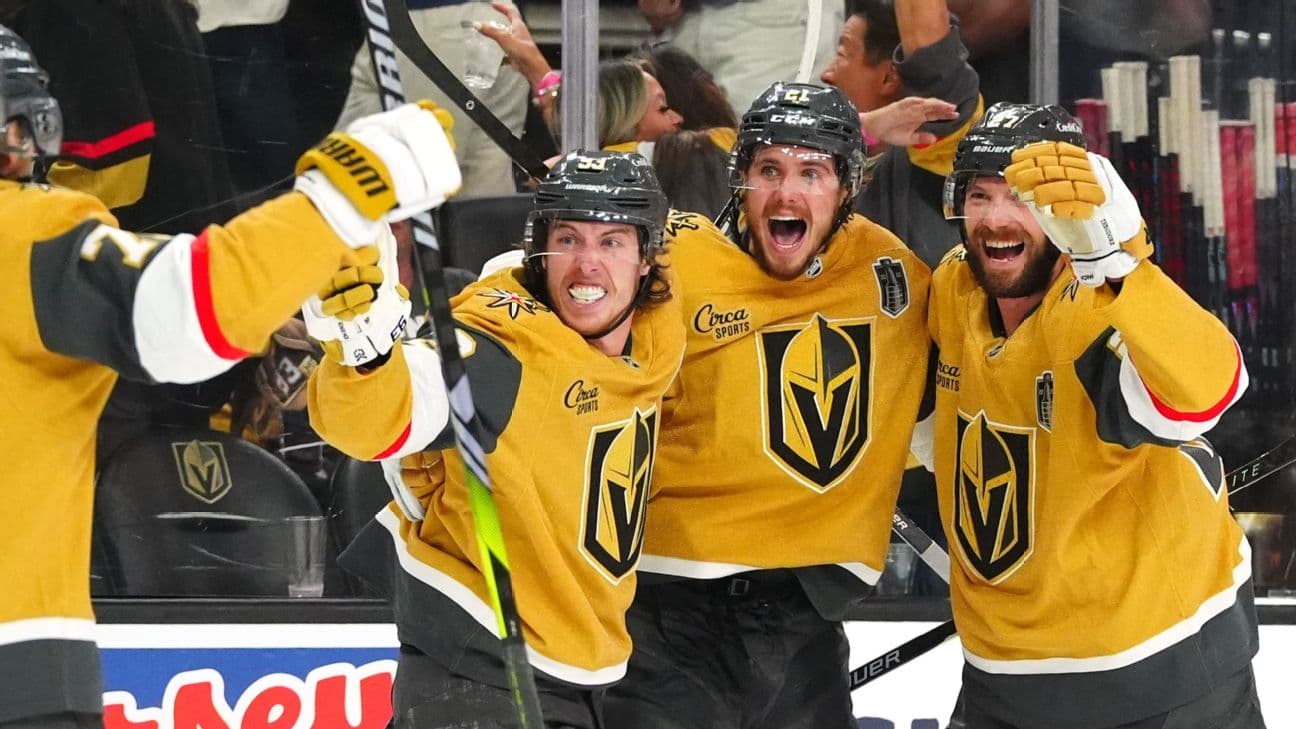 NHL-ის ჰოკეისტები ყინულზე სტენლის თასის ფინალის დროს