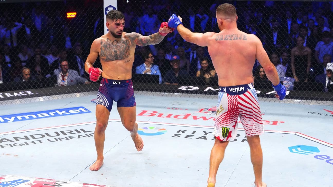 UFC-ის მებრძოლები ოქტაგონზე