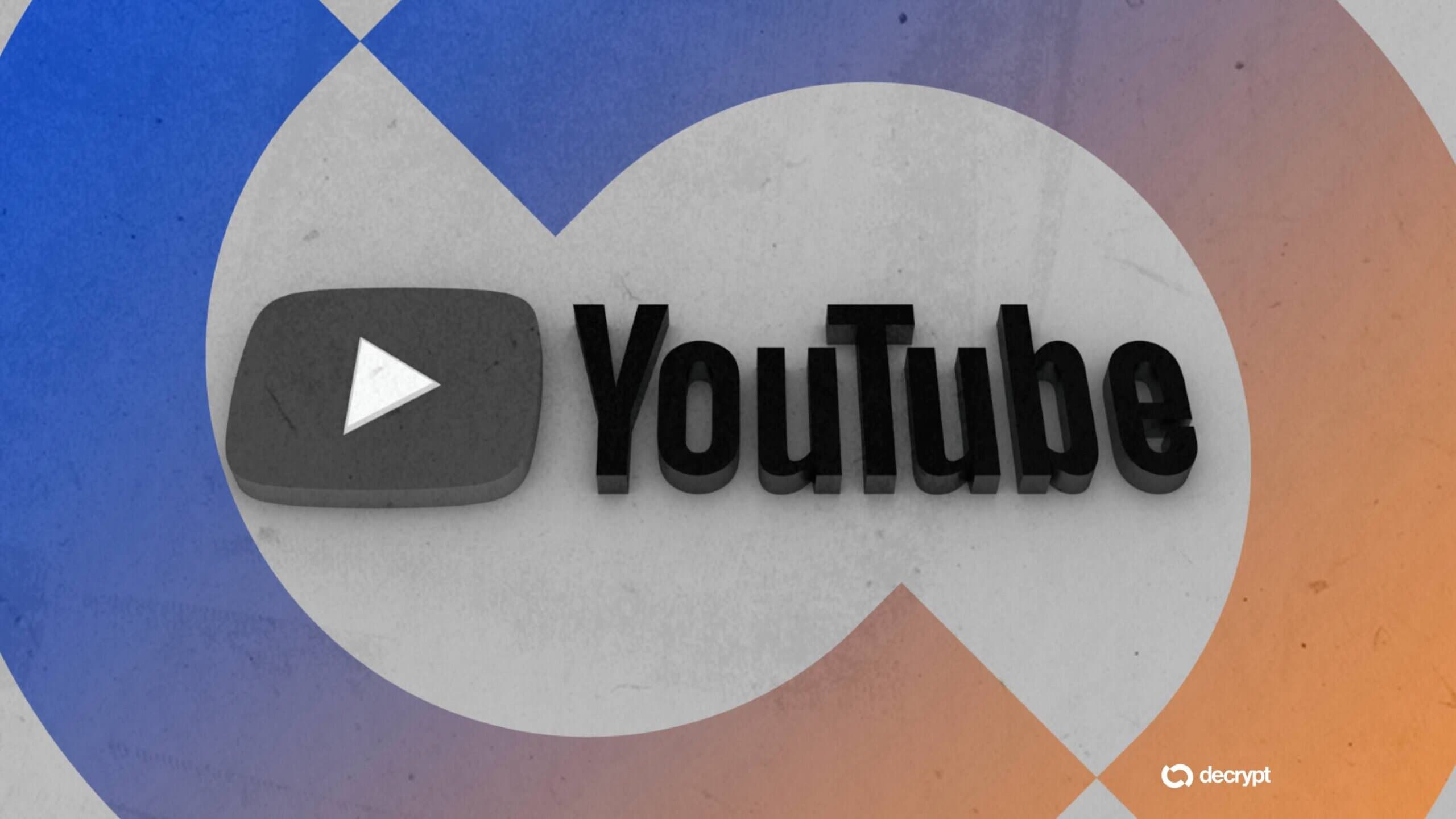 YouTube-ის ინტერფეისი ხელოვნური ინტელექტის ეტიკეტით