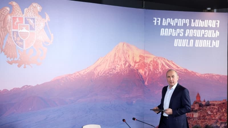 რობერტ ქოჩარიანი საარჩევნო კამპანიის დროს