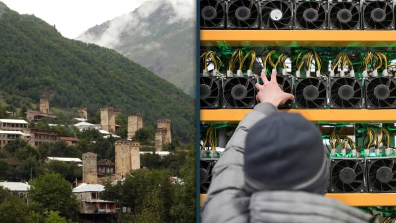 ამოღებული კრიპტომაინინგის მოწყობილობები მესტიაში