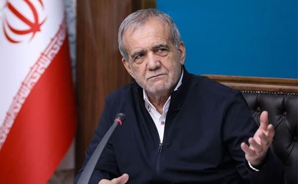 მასუდ ფეზეშქიანი ირანის პრეზიდენტის ოფიციალურ ღონისძიებაზე