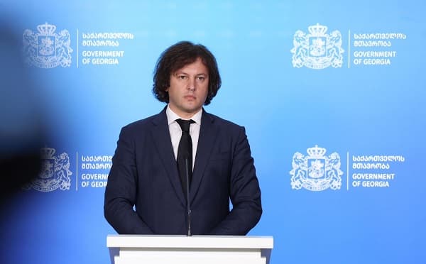 ირაკლი კობახიძე ბრიფინგზე