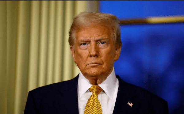 დონალდ ტრამპი პრესკონფერენციის დროს