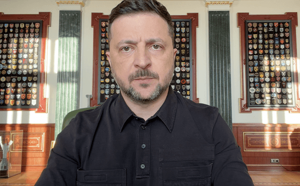 ვოლოდიმირ ზელენსკი და ვლადიმირ პუტინი