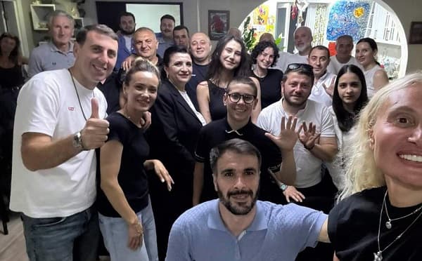 მიხეილ სააკაშვილი და ნანუკა ჟორჟოლიანი
