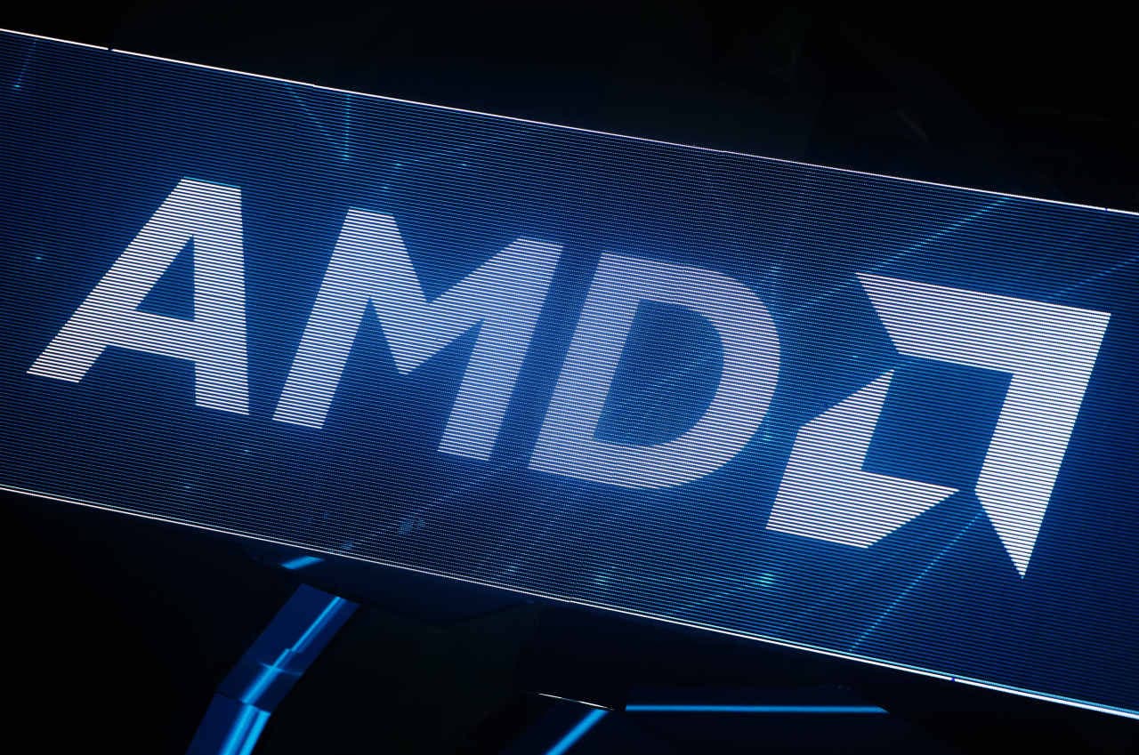 AMD-ის ლოგო და გრაფიკული გამოსახულება