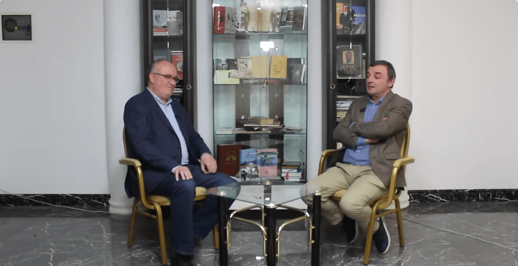 ინალ ხაშიგი და ასტამურ ტანია ვიდეო დისკუსიის დროს