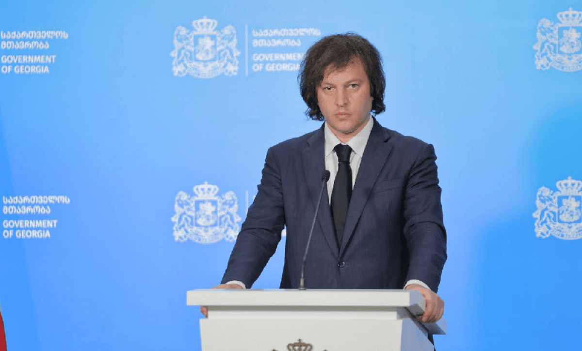 ირაკლი კობახიძე ჩინეთთან ურთიერთობის საკითხებზე ბრიფინგზე