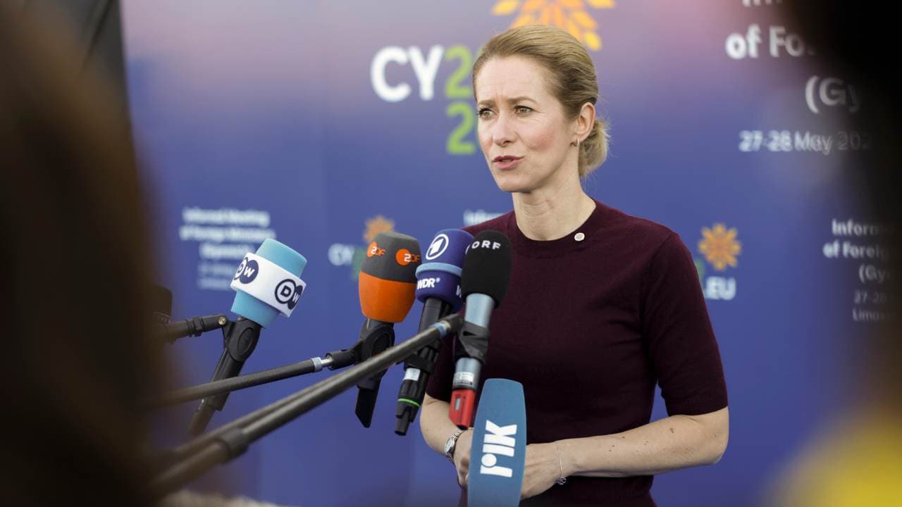 კაია კალასი ევროკავშირის შეხვედრაზე