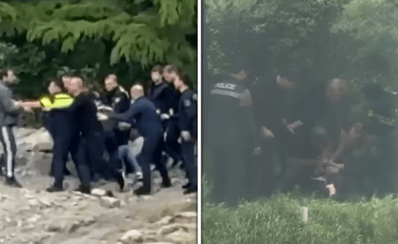 ლაშა აბისონაშვილის დედა, ნინო ელიკაშვილი საუბრის დროს