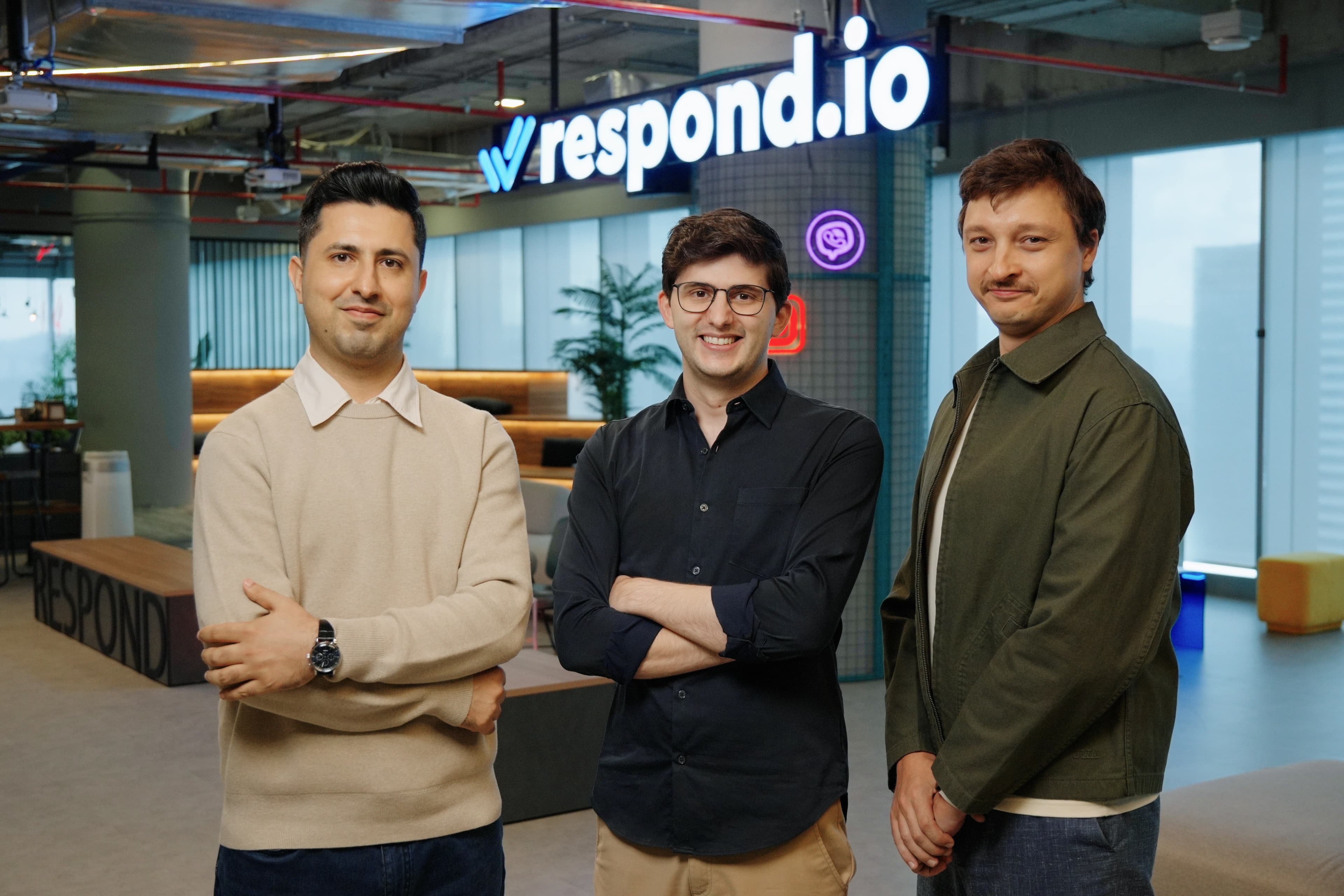 Respond.io-ს პლატფორმის ინტერფეისი მესინჯერების ინტეგრაციით