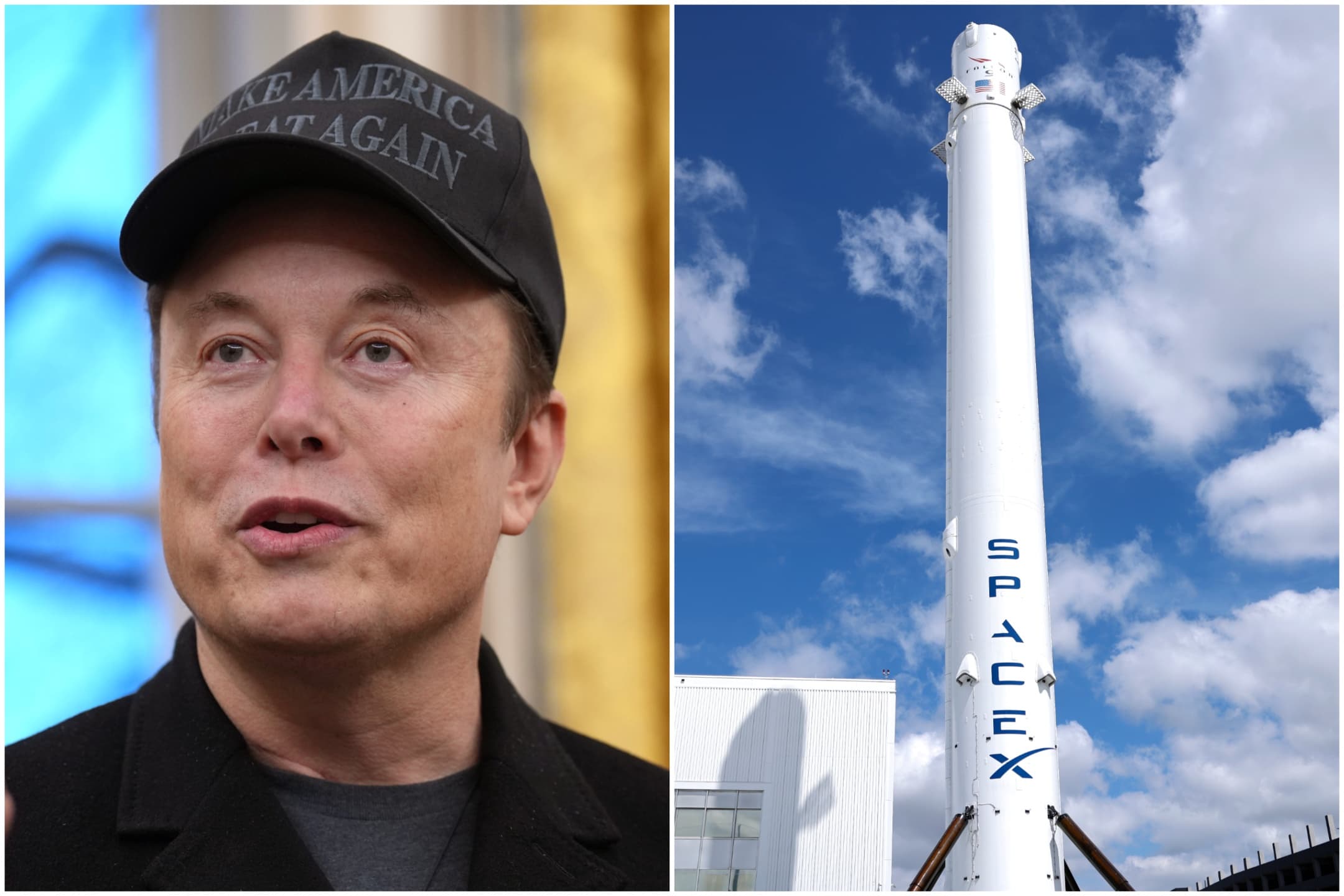 ილონ მასკი SpaceX-ის პრეზენტაციისას