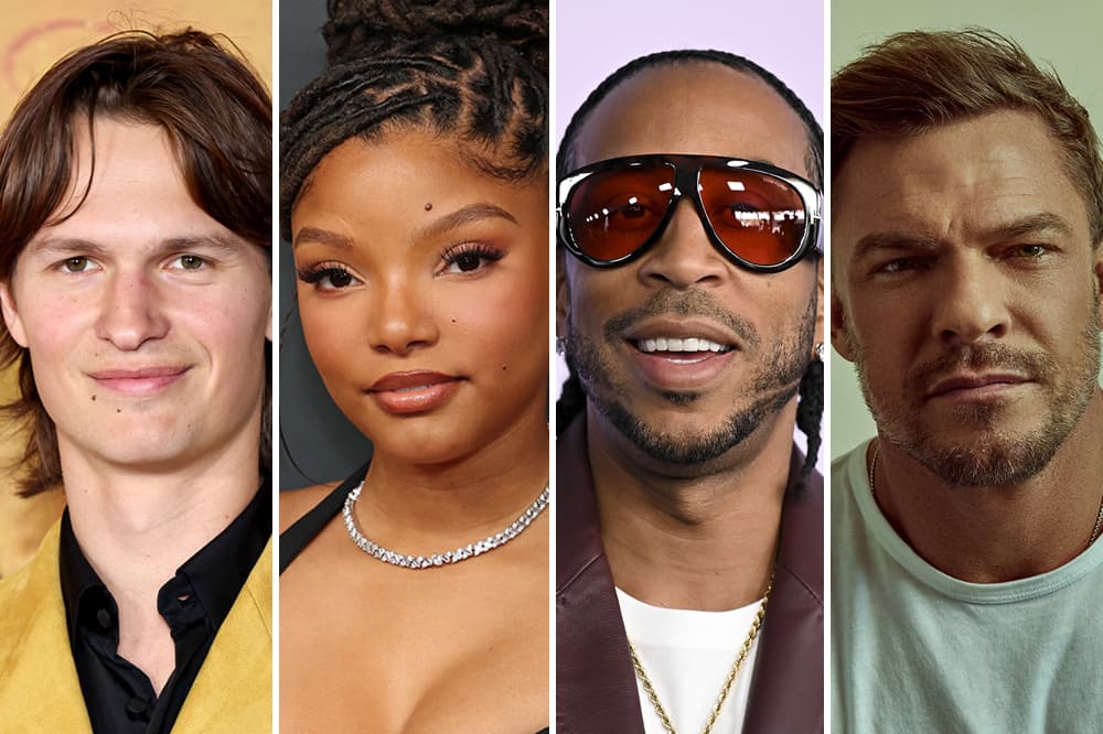 Ansel Elgort და Halle Bailey ანიმაციური ფილმის პრეზენტაციაზე