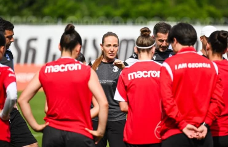 საქართველოს ქალთა ეროვნული ნაკრების ვარჯიში