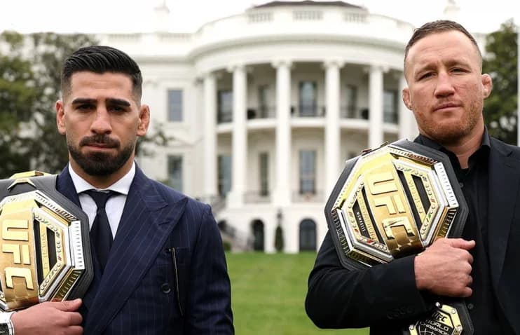 ილია თოფურია UFC-ის ღონისძიების პრესკონფერენციაზე