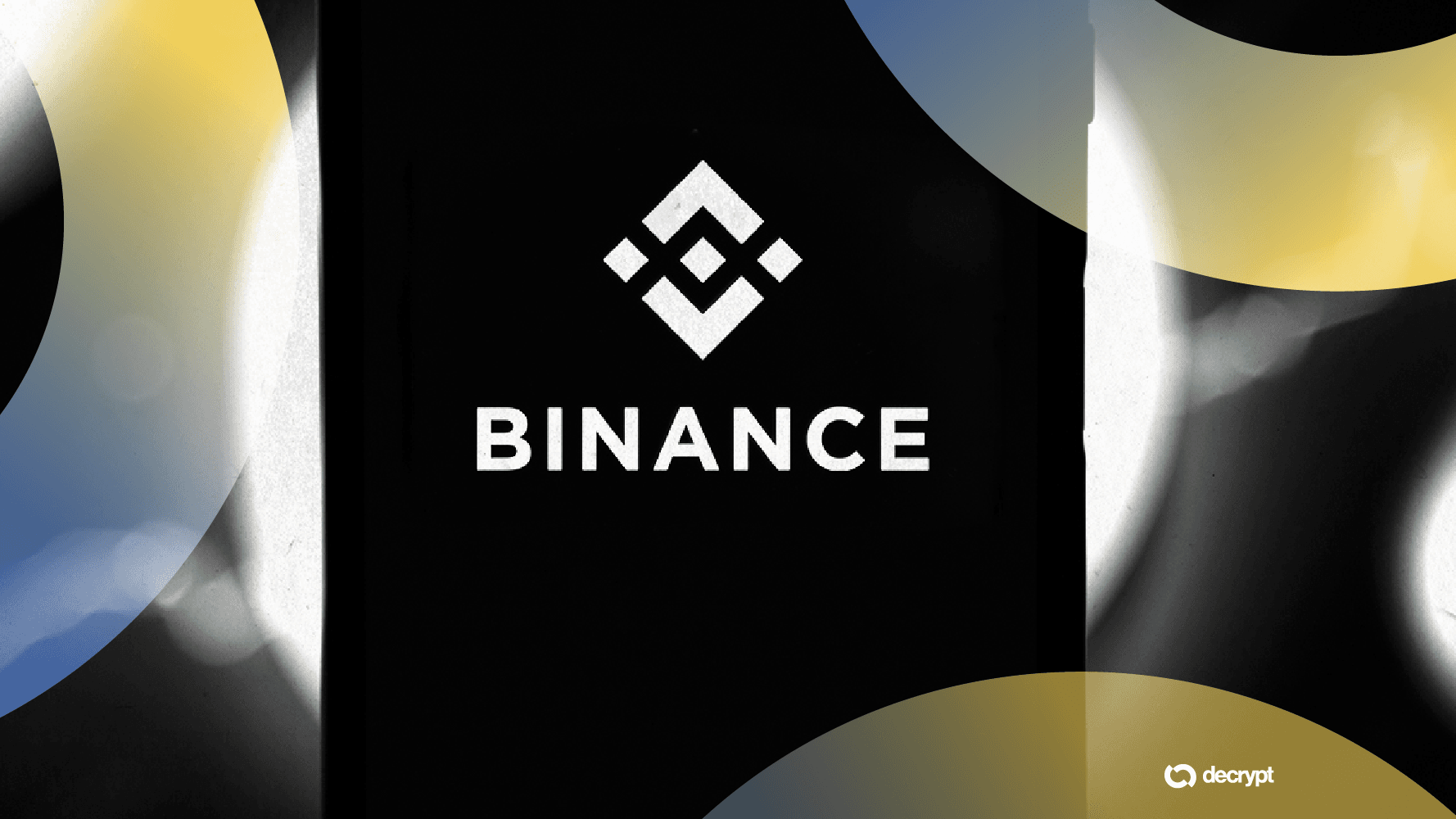 Binance-ის ლოგო და ევროკავშირის სიმბოლიკა