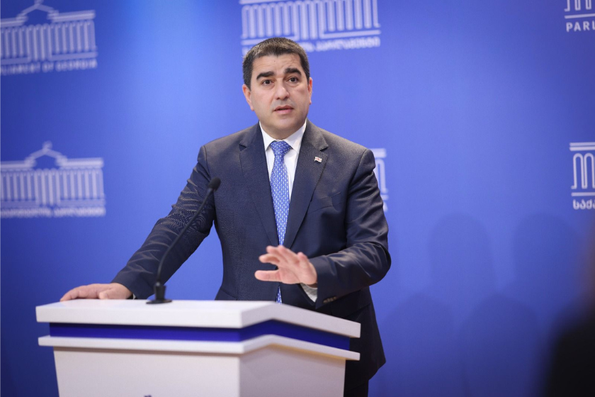 საქართველოს პარლამენტის თავმჯდომარე შალვა პაპუაშვილი