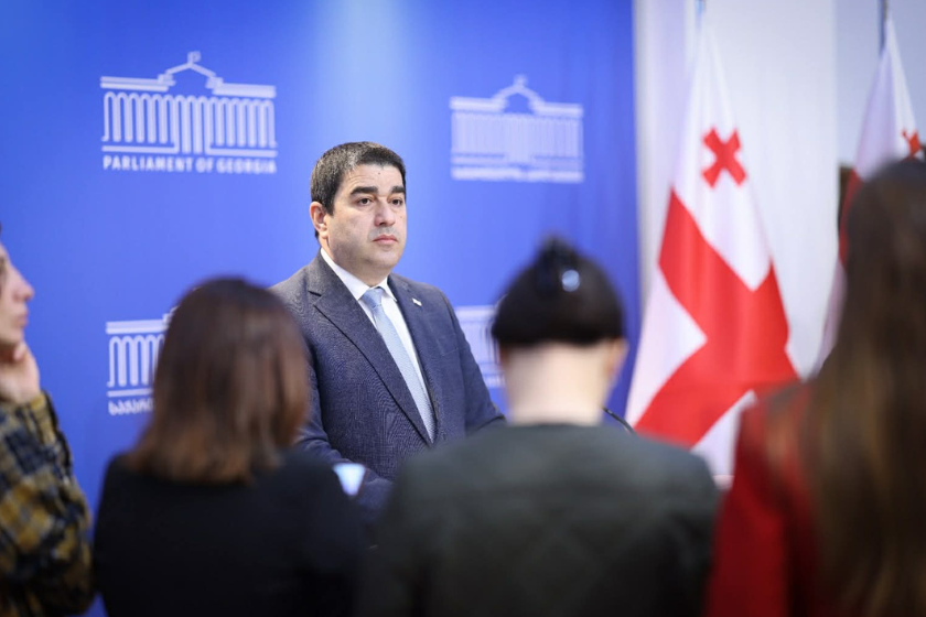საქართველოს პარლამენტის თავმჯდომარე შალვა პაპუაშვილი