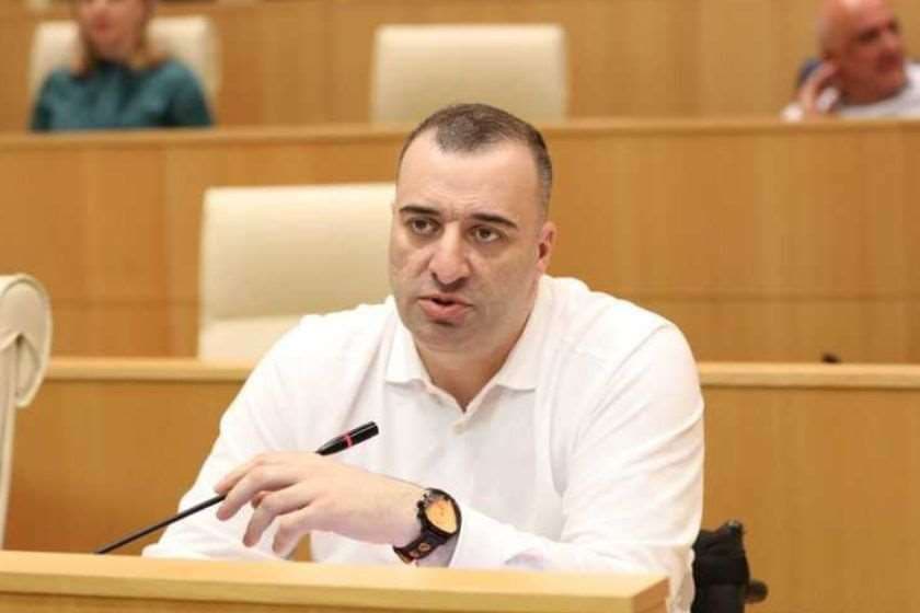 რატი იონათამიშვილი საქართველოს პარლამენტში