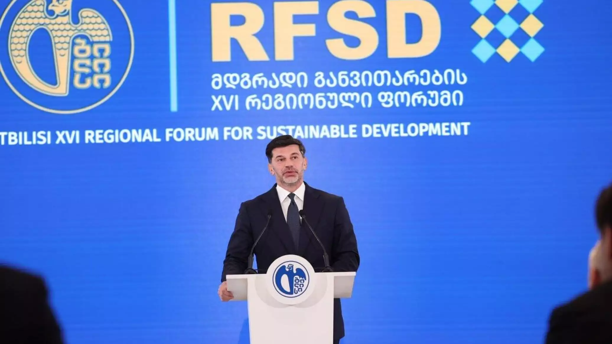 კახა კალაძე რეგიონული ფორუმის გახსნაზე