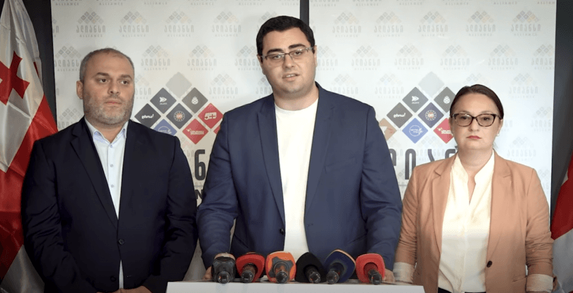 გიგა ლემონჯავა ბრიფინგზე საუბრობს პოლიციაში არსებული ძალადობის შესახებ