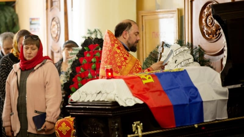 ომის შედეგად დაზიანებული სამხედრო მემორიალი რუსეთში