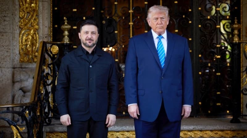 ვოლოდიმირ ზელენსკი და დონალდ ტრამპი