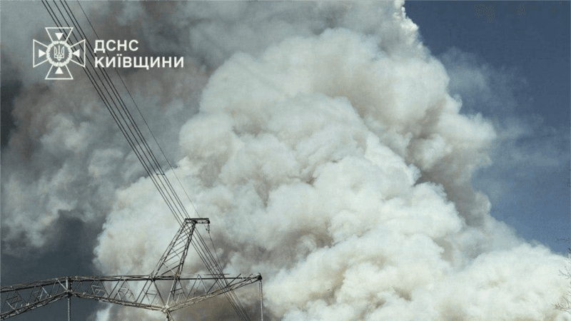 ჩერნობილის ატომური ელექტროსადგურის მიმდებარე ტერიტორია