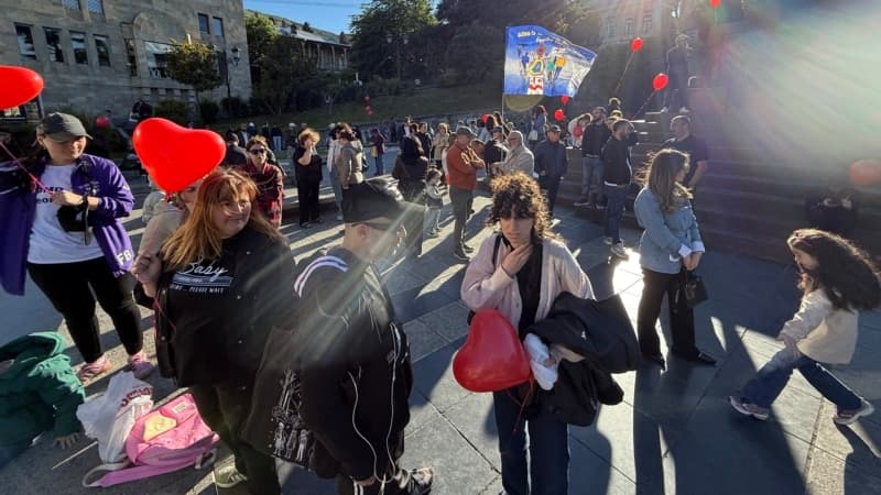 დიუშენის სინდრომის მქონე ბავშვების მხარდამჭერი აქცია თბილისში