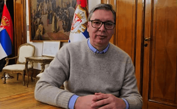 სერბეთის პრეზიდენტი ალექსანდარ ვუჩიჩი