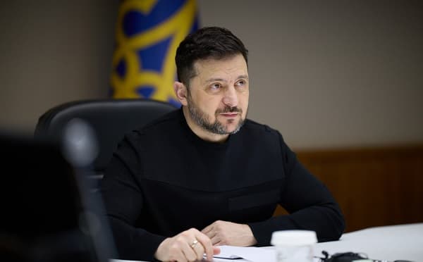 ვოლოდიმირ ზელენსკი უკრაინის თავდაცვის ძალების ოპერაციების შესახებ საუბრობს