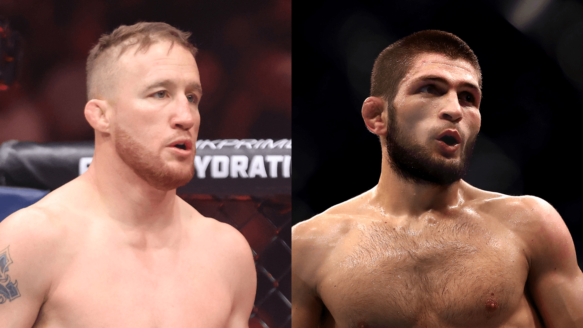 ჯასტინ გეიჯი UFC-ის ჩემპიონის ქამრით