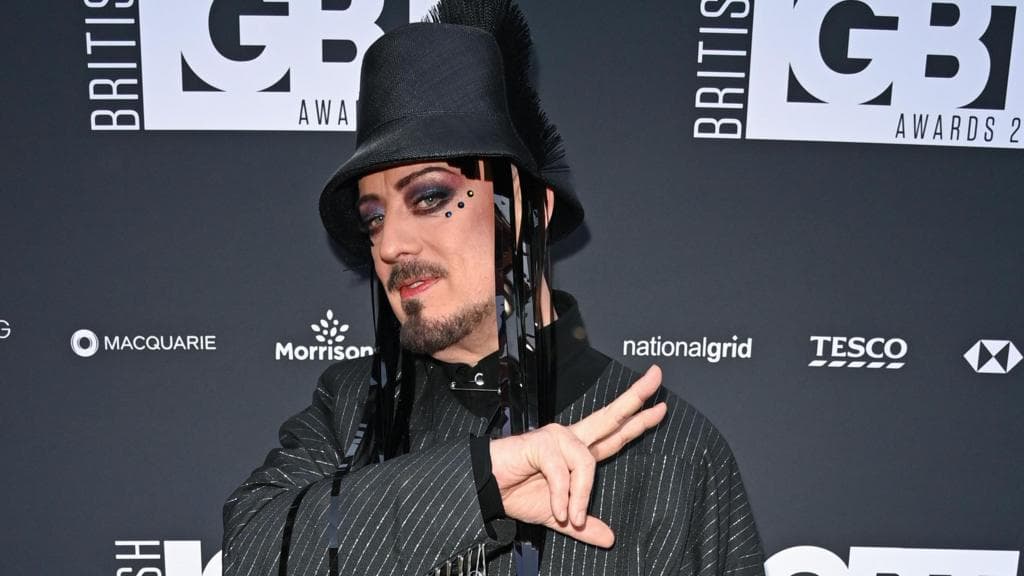 Boy George და ჟან-პოლ გოტიე დაჯილდოების ცერემონიაზე