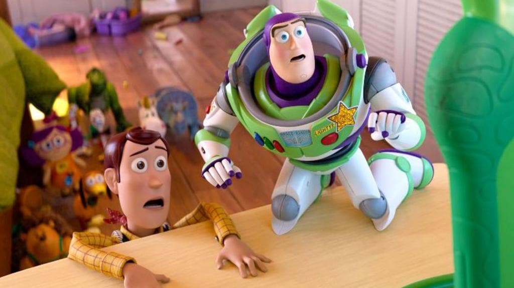 ვუდი და ბაზი Toy Story 5-ის კადრში