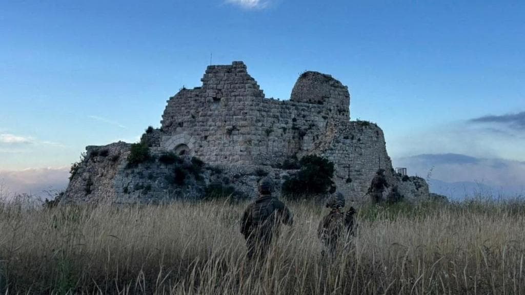 ბუფორის ციხის ხედი ლიბანში