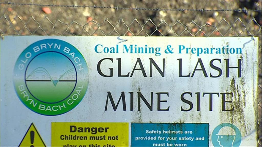 Glan Lash-ის მაღაროს ტერიტორია კარმარტენშირში
