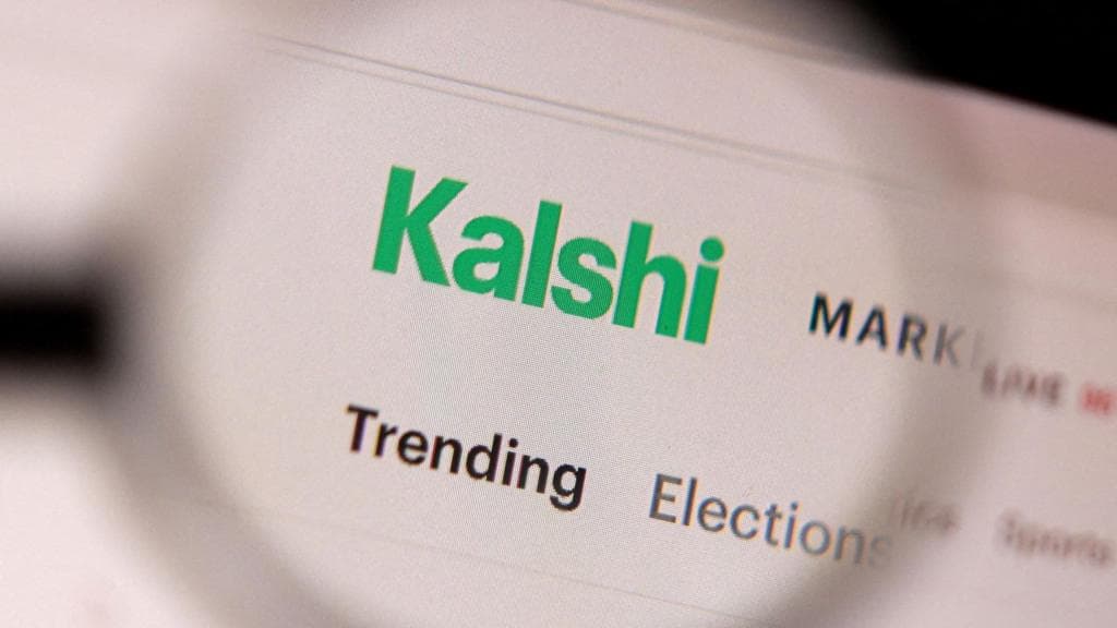 Kalshi-ს პლატფორმის ინტერფეისი და ფინანსური მონაცემები.