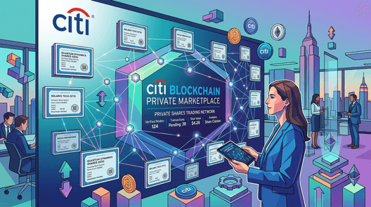 Citi-ს ბლოკჩეინ პლატფორმის კონცეფცია