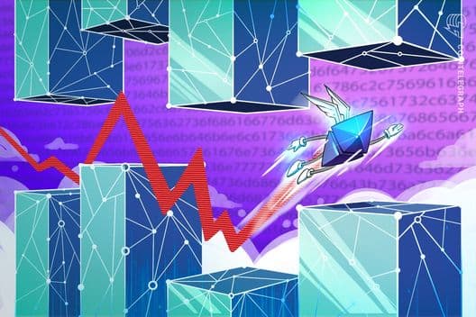 Ethereum-ის გრაფიკი და ქსელური ტრანზაქციების დინამიკა