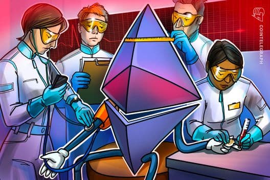 Ethereum-ის ფასის გრაფიკი კლების ტენდენციით