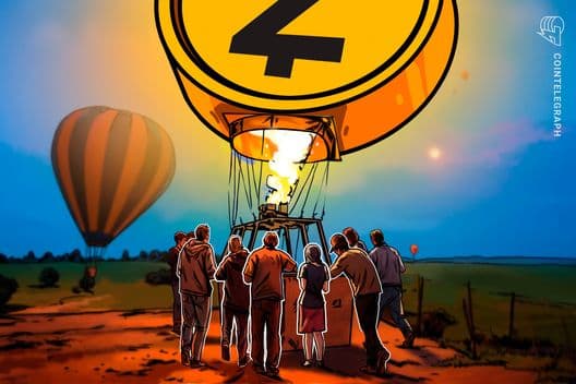 Zcash-ის ლოგო და კიბერუსაფრთხოების კონცეფცია
