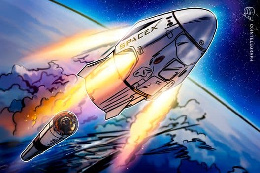 SpaceX-ის რაკეტა და საფონდო ბირჟის გრაფიკი
