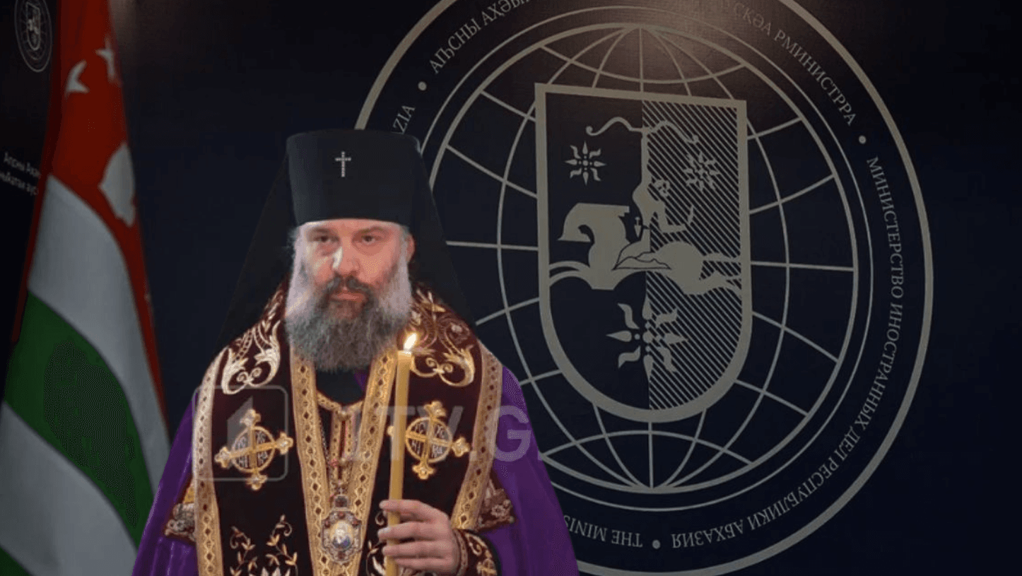 პატრიარქი შიო საკათედრო ტაძარში ქადაგებისას