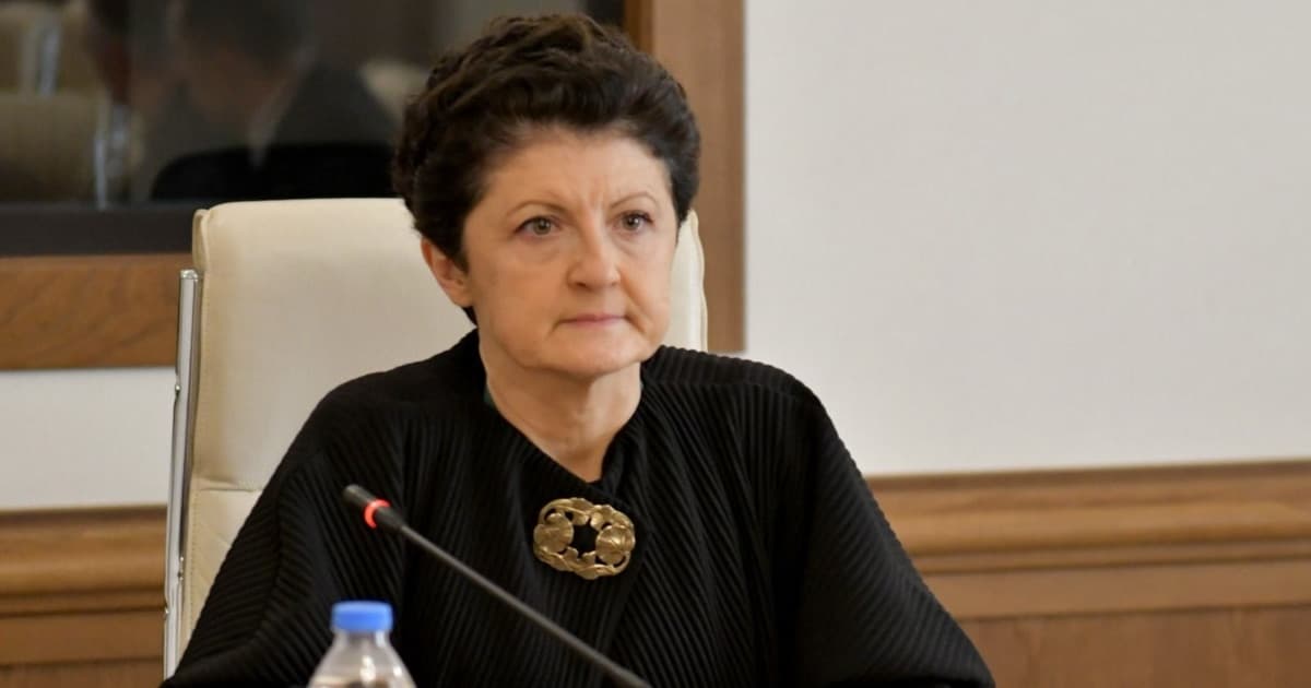 თეა წულუკიანი საჯარო გამოსვლისას