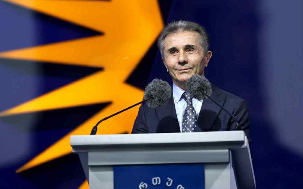 ირაკლი კობახიძე პრესკონფერენციის დროს