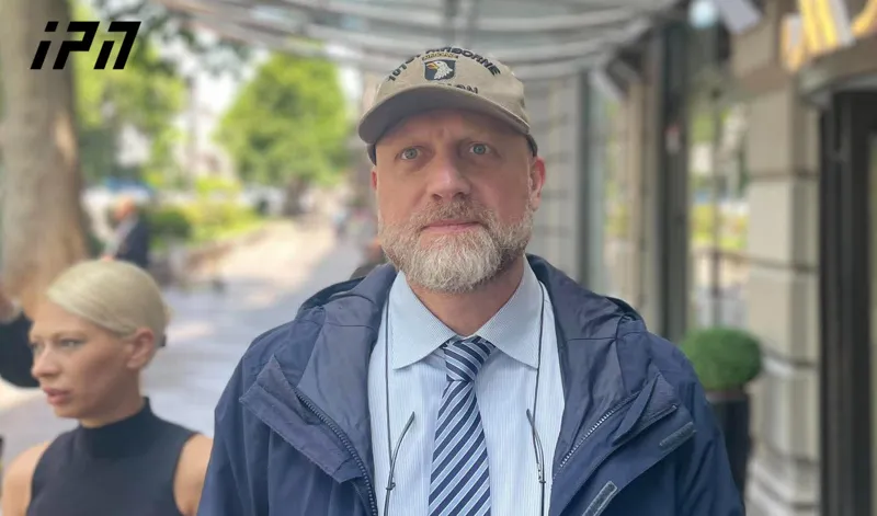 ზურაბ ჯაფარიძე მედიასთან საუბრისას