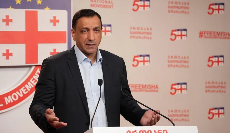 ლევან ბეჟაშვილი პრესკონფერენციაზე