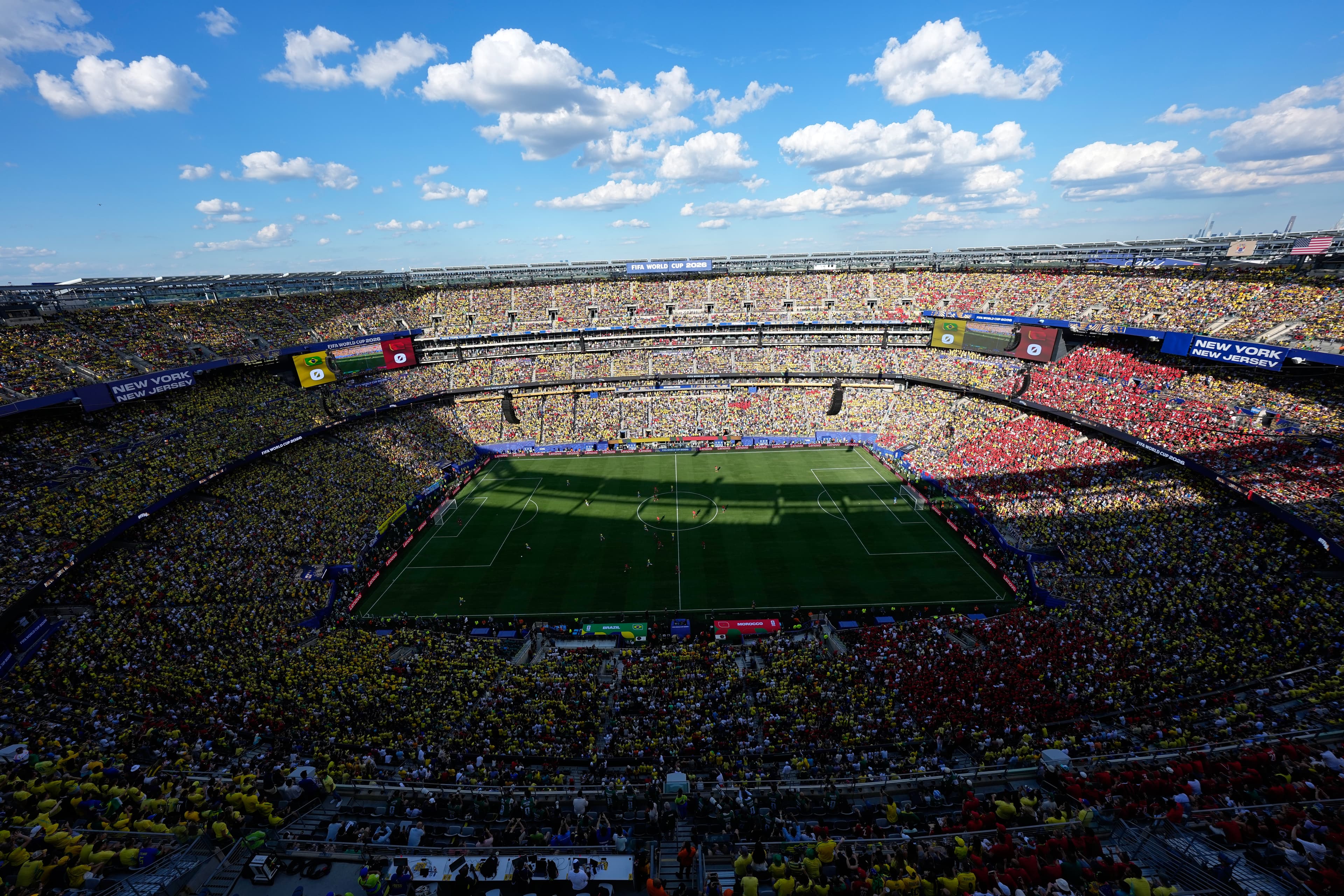 MetLife სტადიონის გარე ხედი